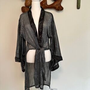 Sheer Wrap Dress by Tomo of Agonda, S Goa, India